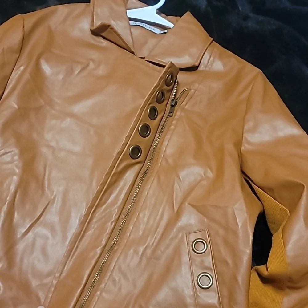 Miss look pleather jacket - Picture 4 of 4